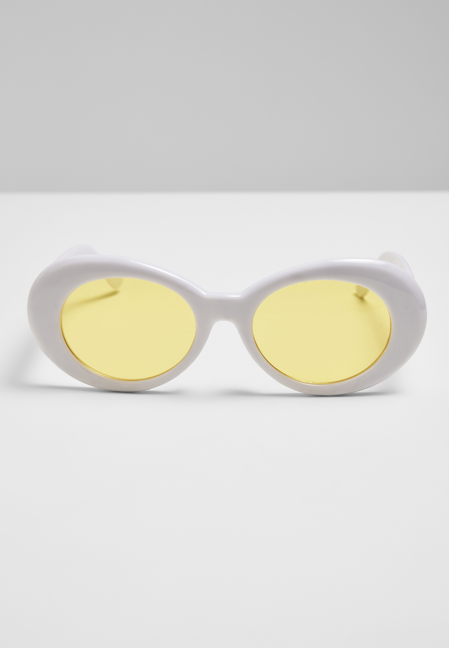 Sonnenbrillen 2 Tone Sunglasses in Farbe wht/yel