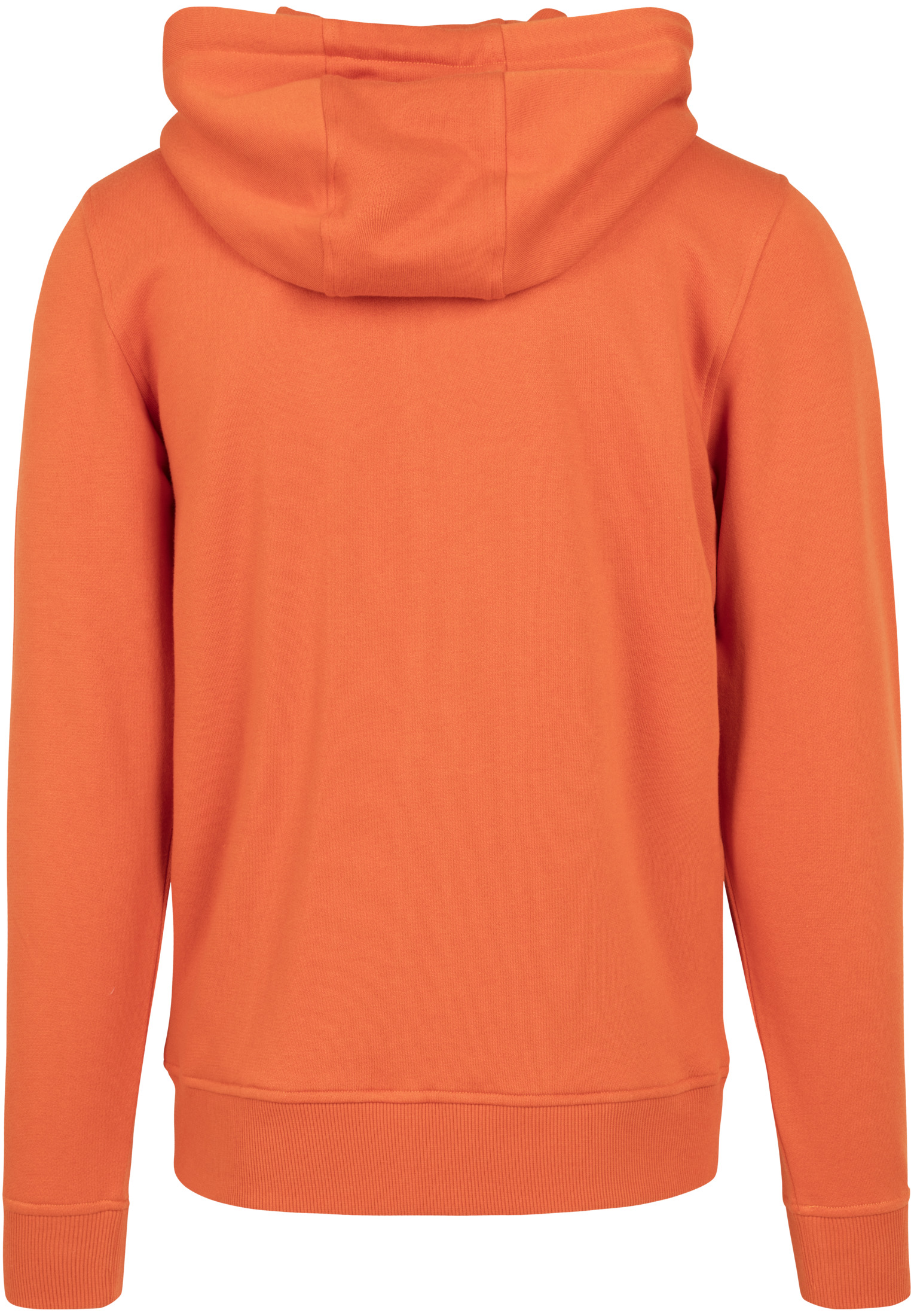 Zip Hoodies Basic Zip Hoody in Farbe rust orange