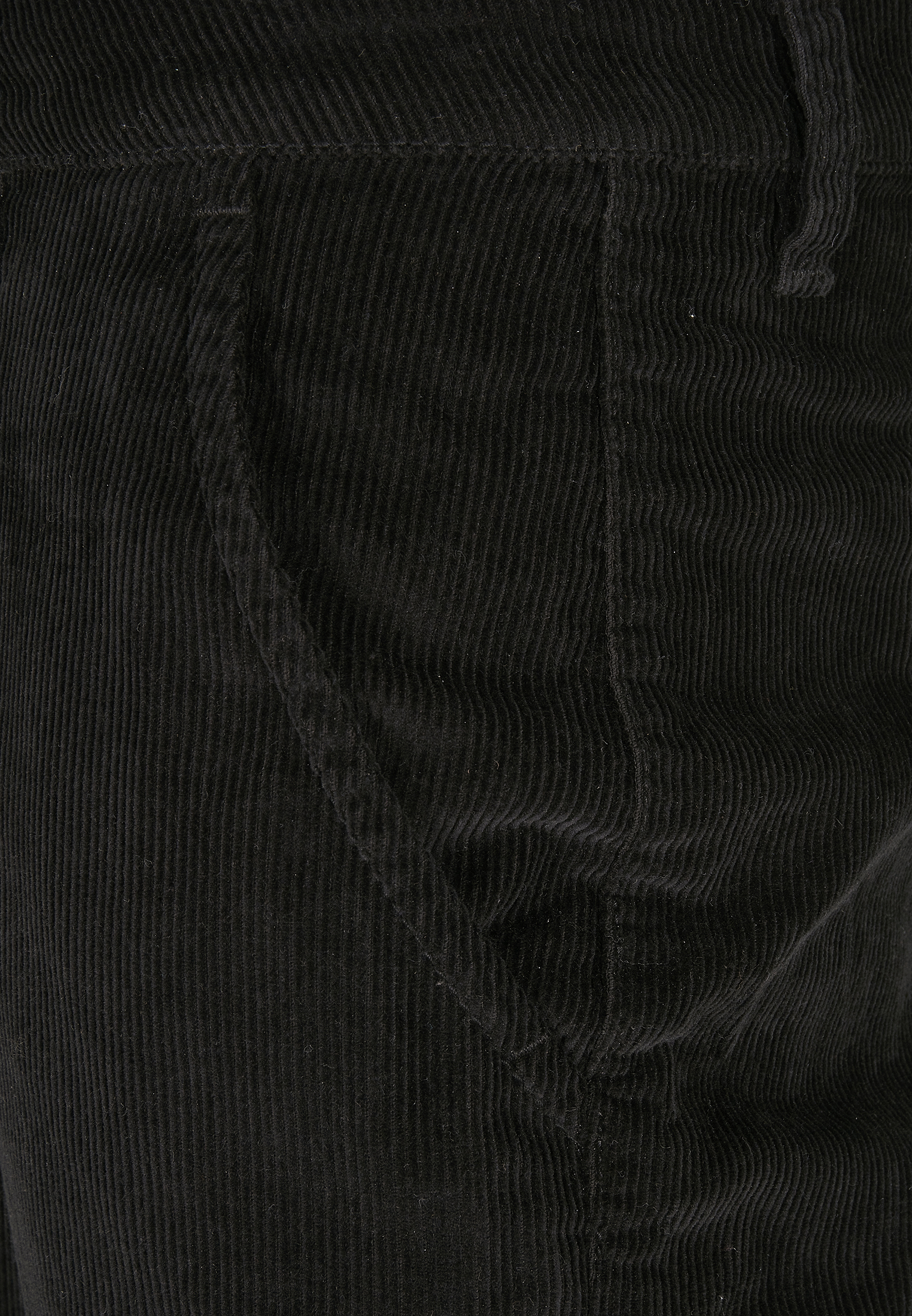 Sweatpants Corduroy Cargo Jogging Pants in Farbe black