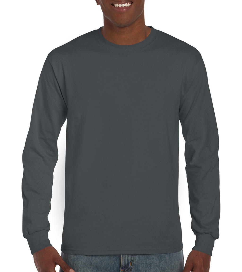  Ultra Cotton Adult T-Shirt LS in Farbe Charcoal