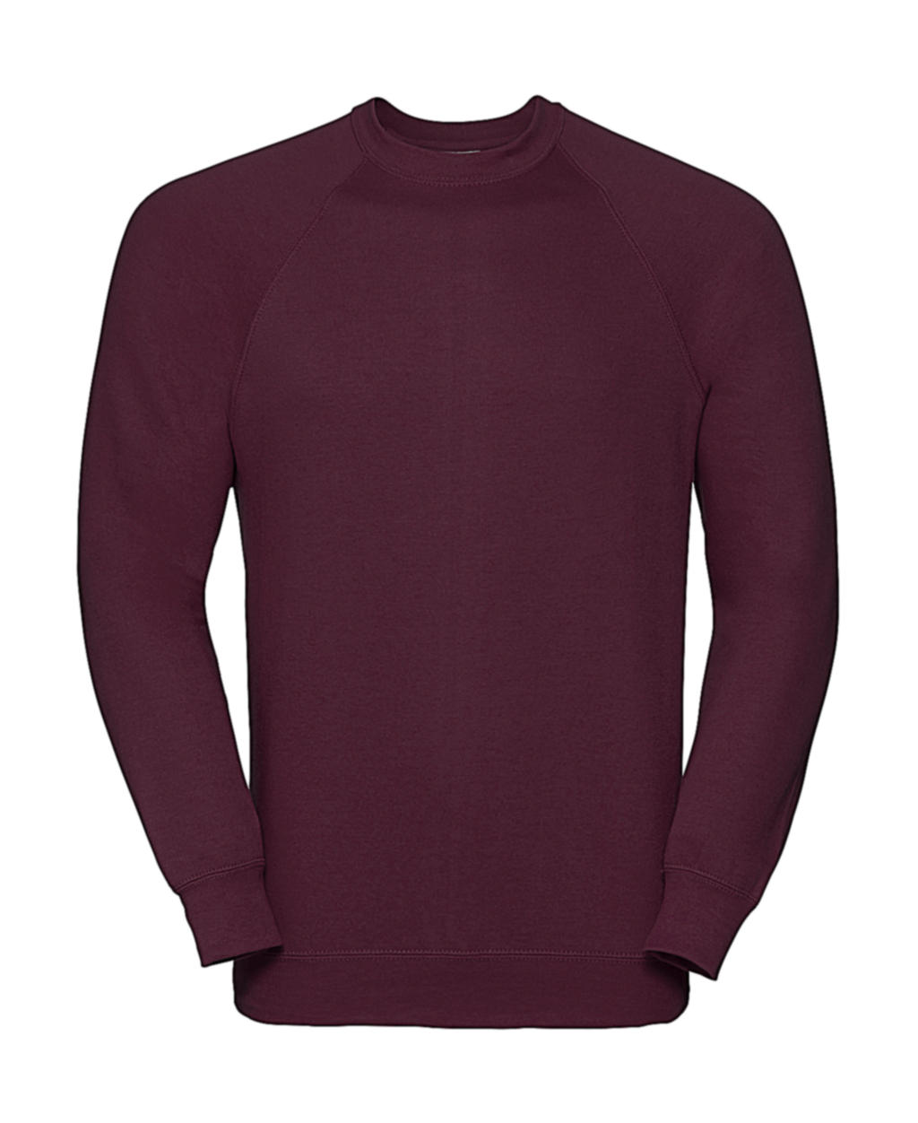  Classic Raglan Sweatshirt in Farbe Burgundy