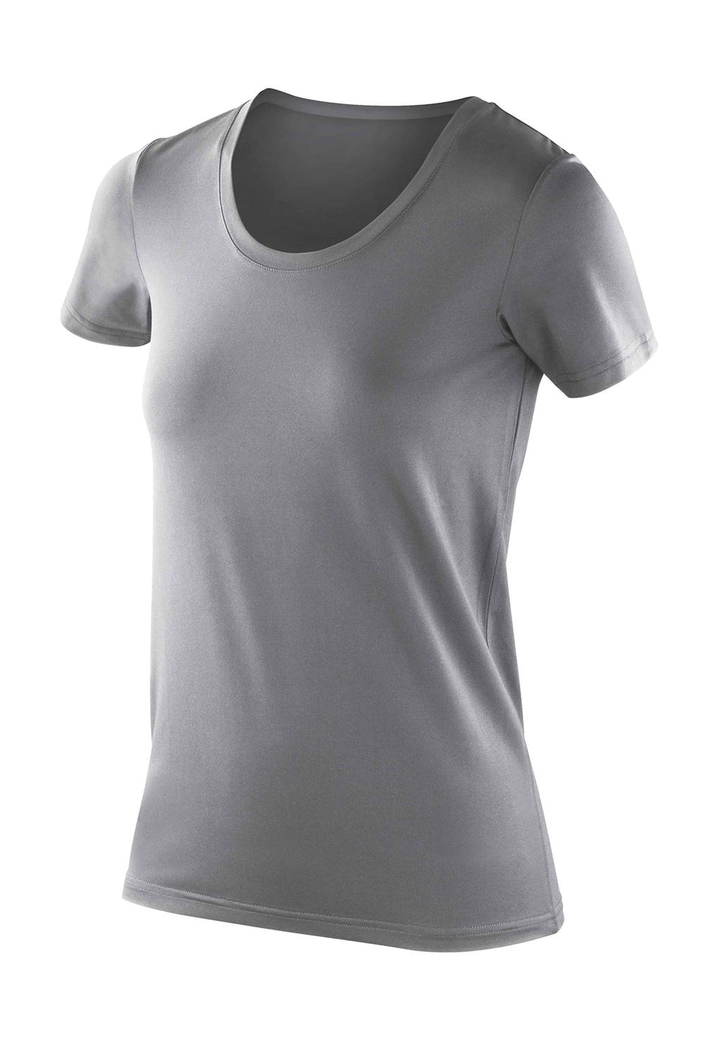  Womens Impact Softex? T-Shirt in Farbe Cloudy Grey