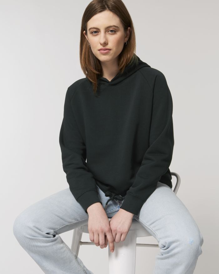 Hoodie sweatshirts Stella Bower in Farbe Black