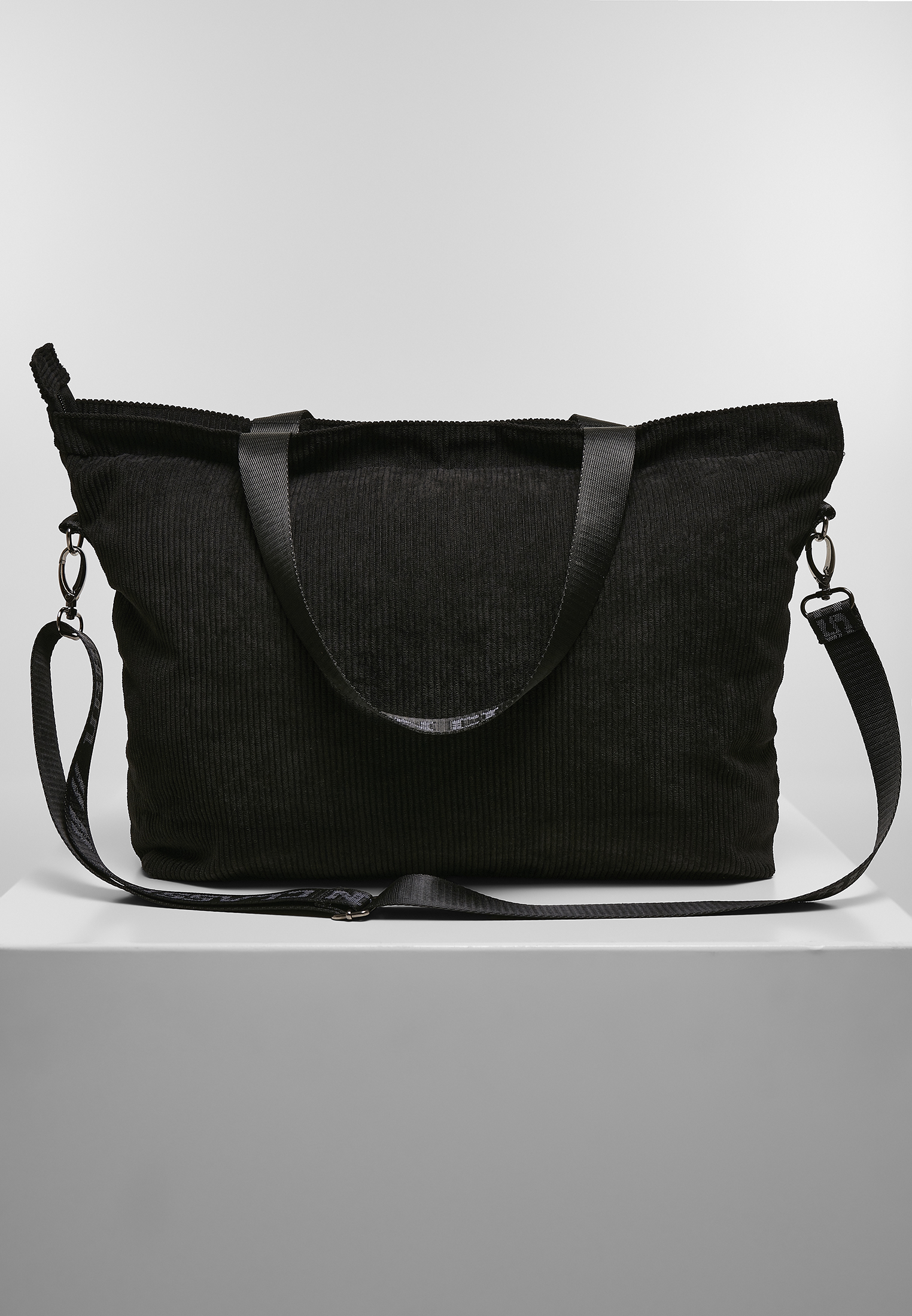 Taschen Corduroy Tote Bag in Farbe black