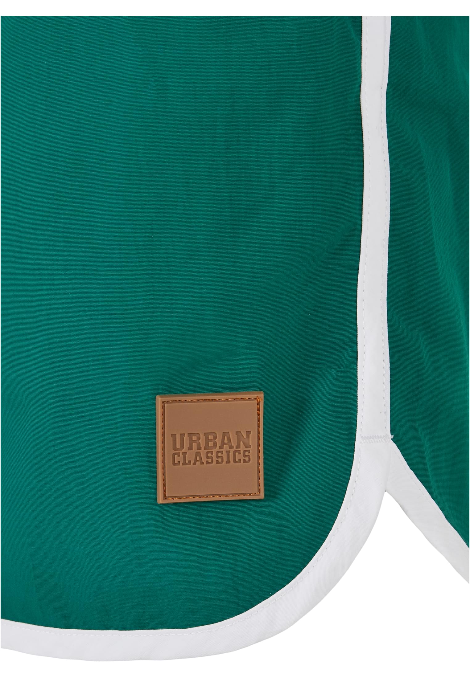 Plus Size Retro Swimshorts in Farbe white/green