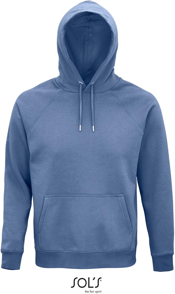Sweatshirt Stellar Sweatshirt Unisex Mit Kapuze in Farbe blue
