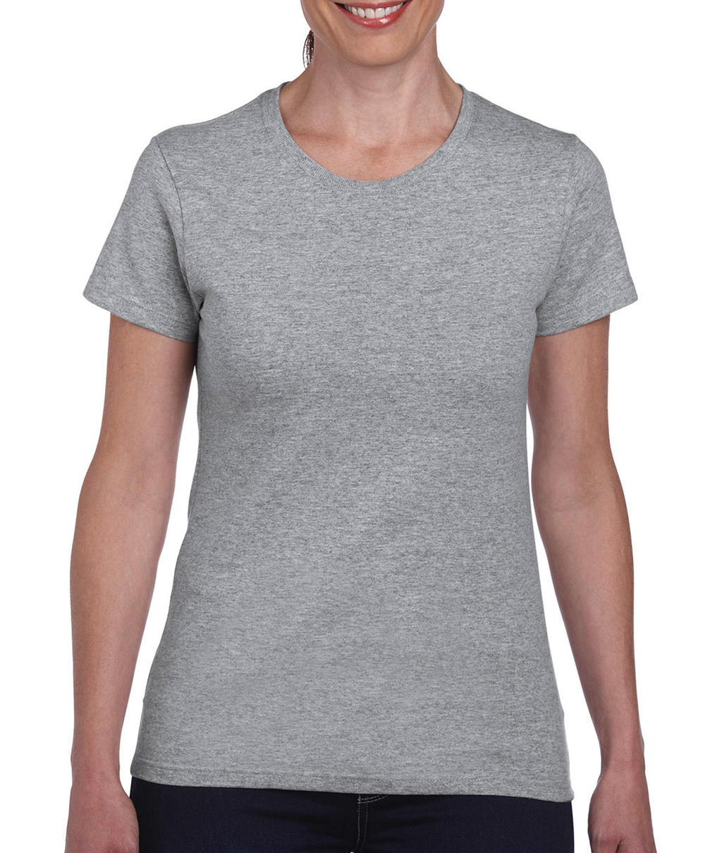  Ladies Heavy Cotton T-Shirt in Farbe Sport Grey