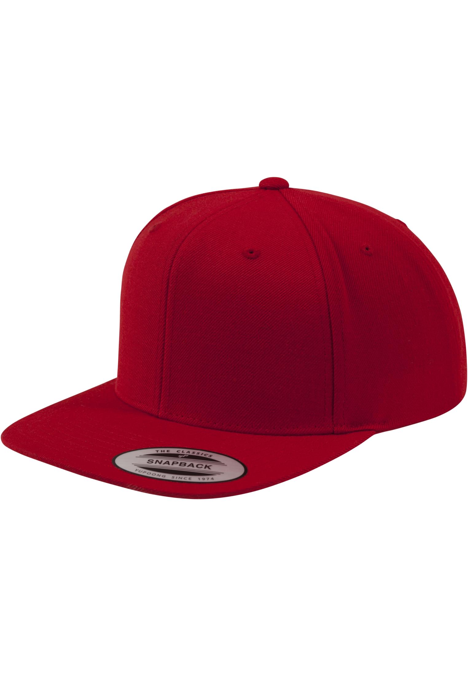 Kids Classic Snapback in Farbe red/red