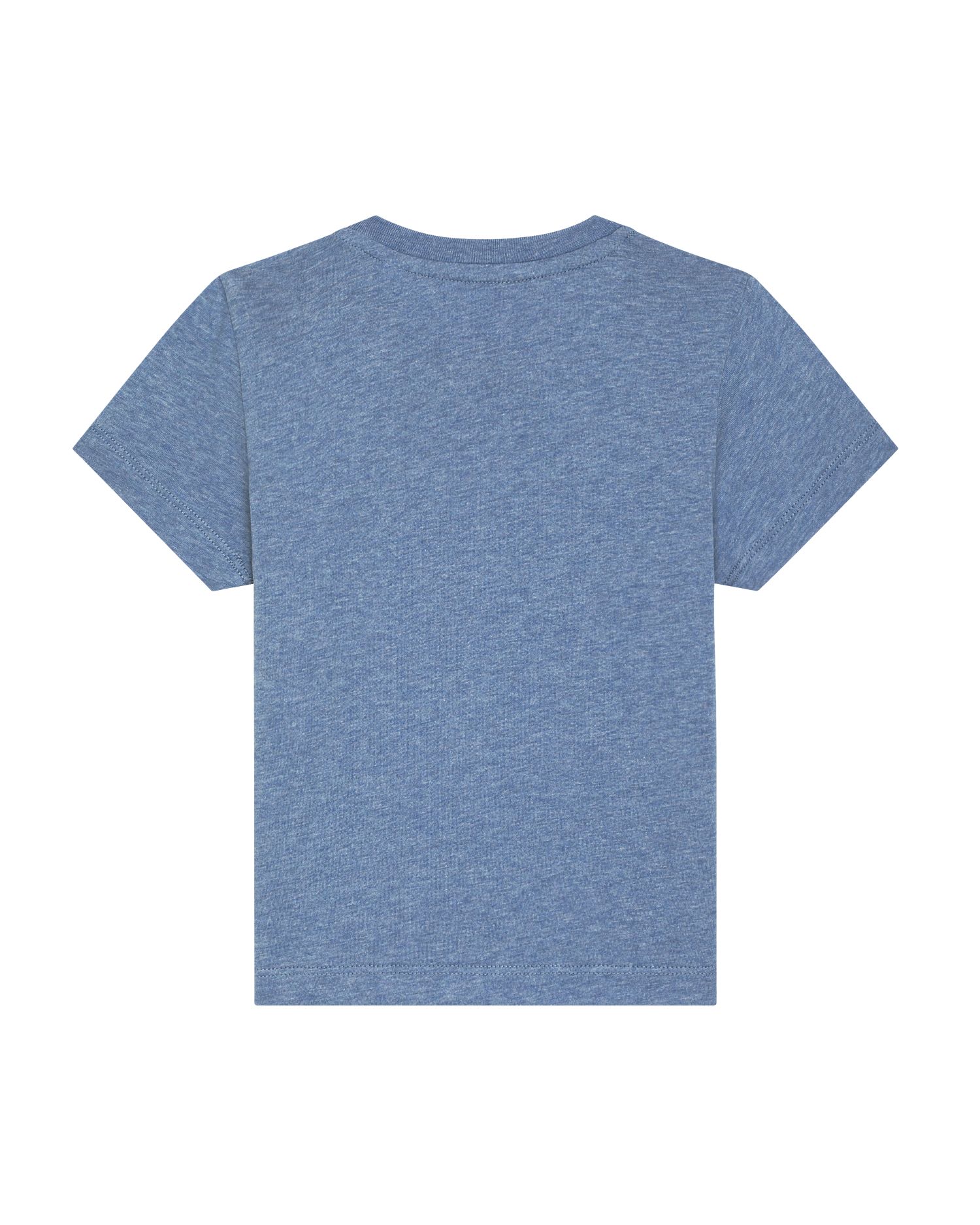 T-Shirt Baby Creator in Farbe Mid Heather Blue