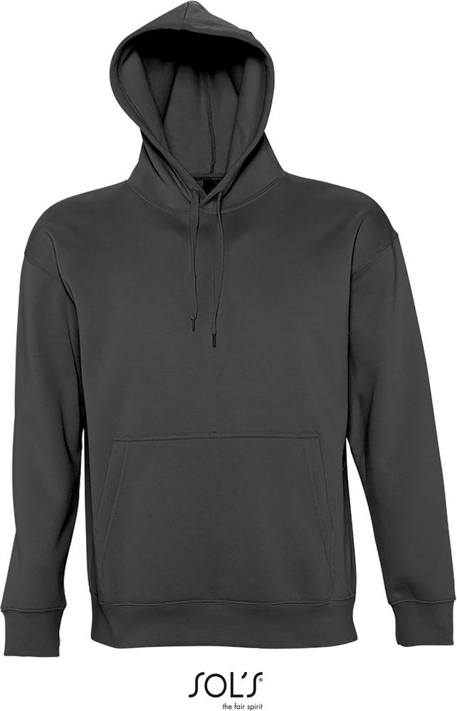 Sweatshirt Slam Unisex Kapuzen Sweatshirt in Farbe dark grey