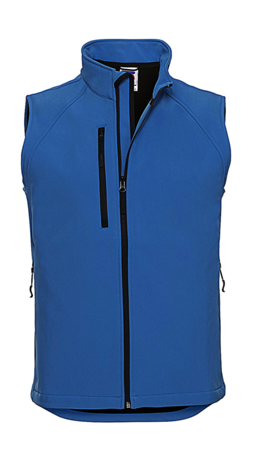  Softshell Gilet in Farbe Azure