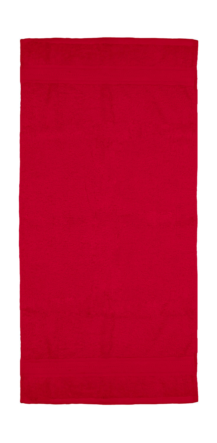  Rhine Hand Towel 50x100 cm in Farbe Red
