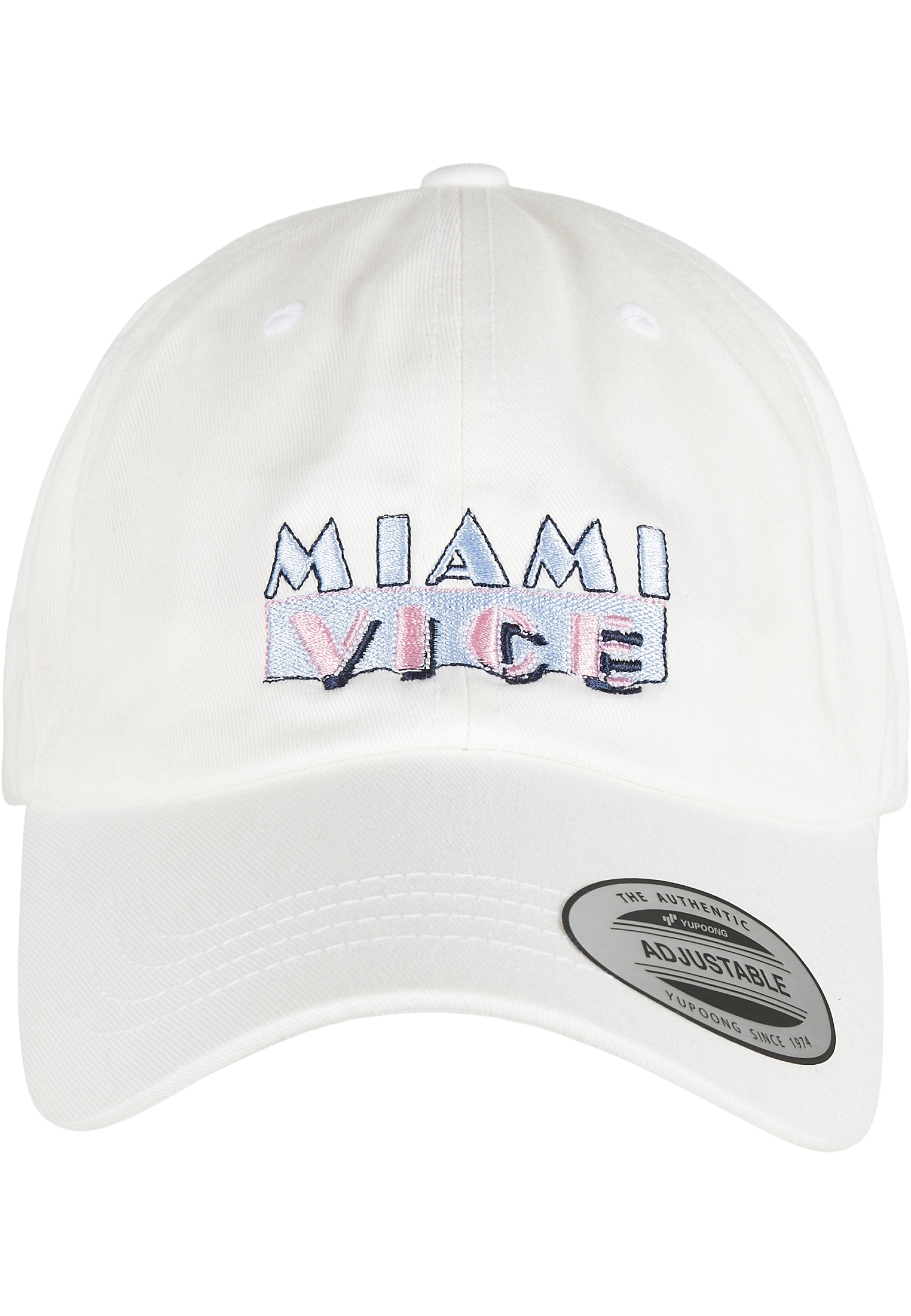 Caps & Beanies Miami Vice Logo Dad Cap in Farbe white