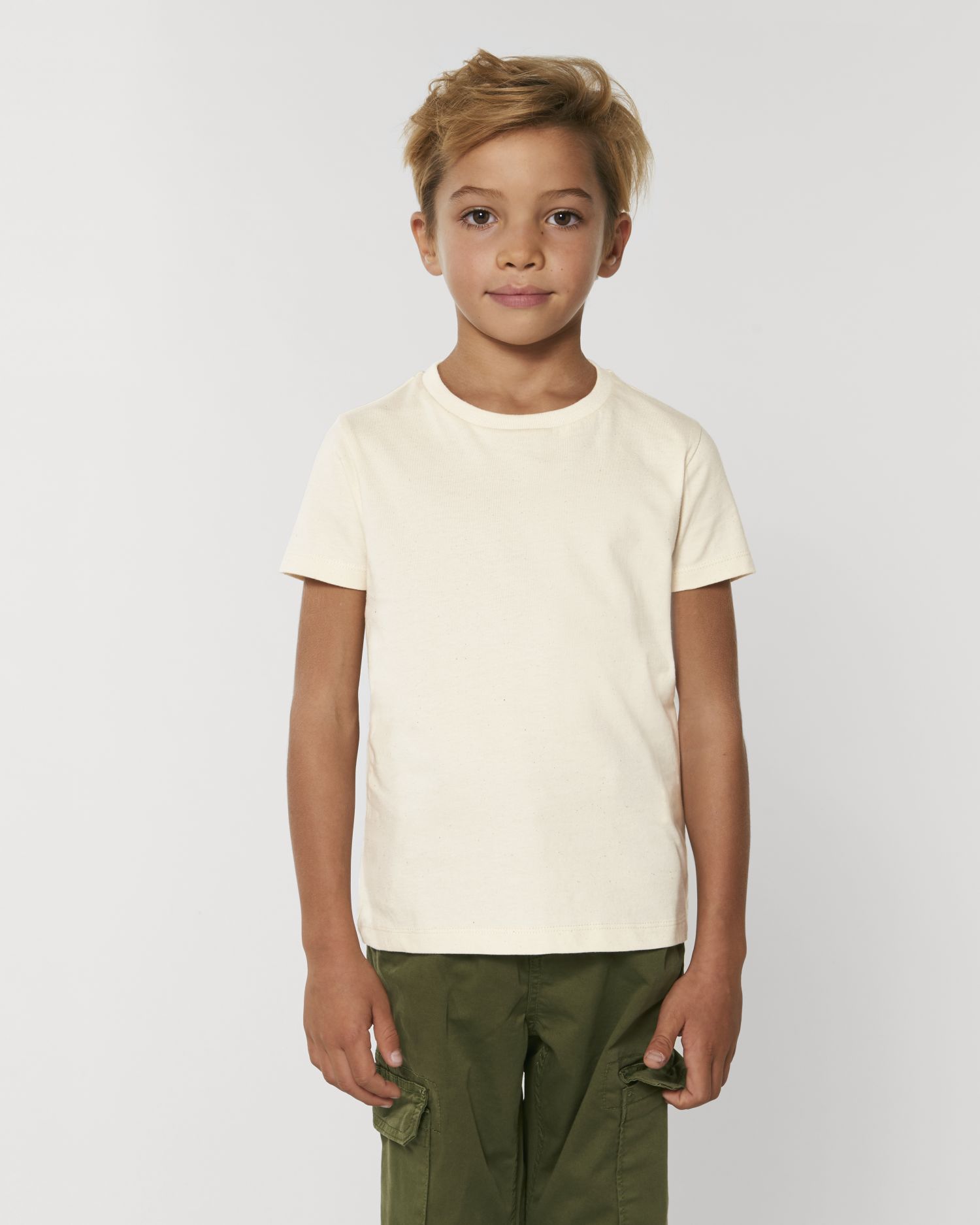 Kids T-Shirt Mini Creator in Farbe Natural Raw