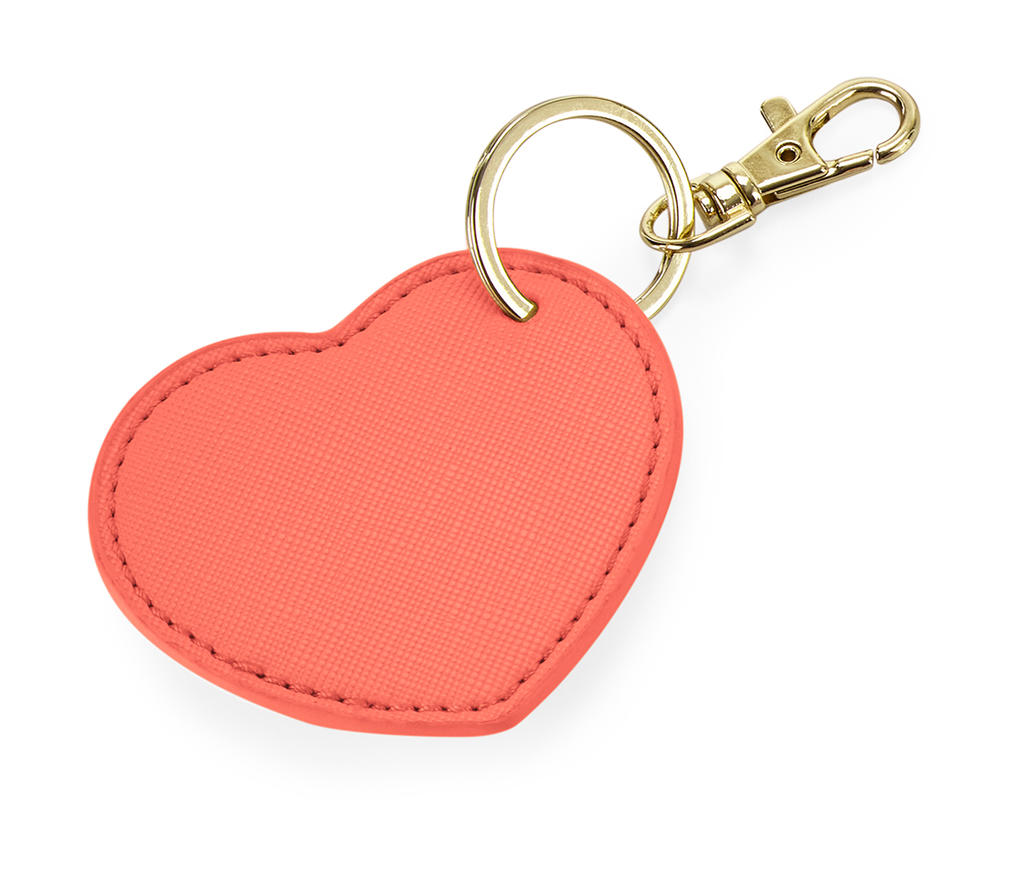  Boutique Heart Key Clip<P/> in Farbe Coral