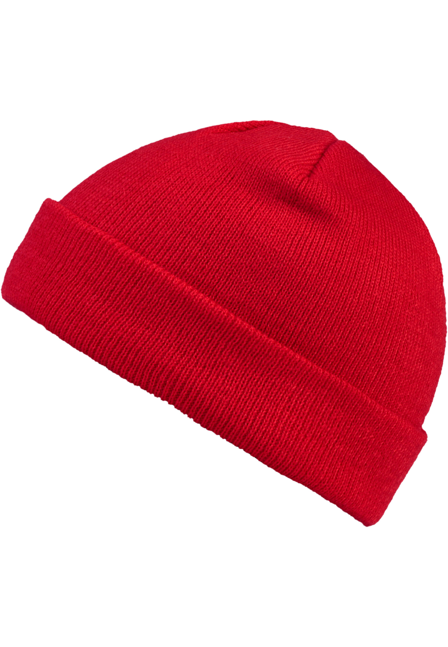 Caps & Beanies Short Cuff Knit Beanie in Farbe red