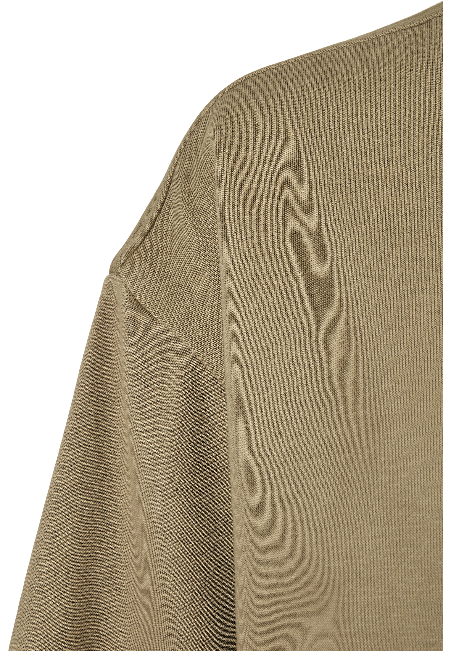 Sweater & Strickjacken Ladies Oversized Terry Cardigan in Farbe khaki