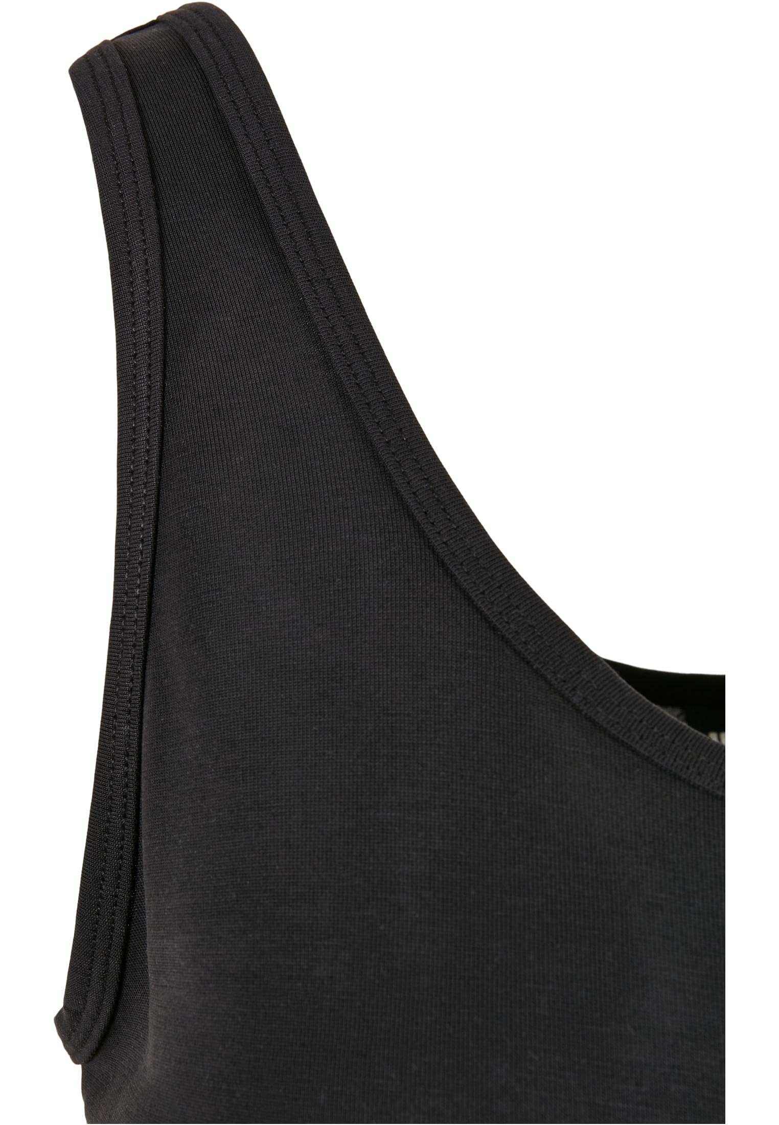 Frauen Ladies Modal Loose Top in Farbe black