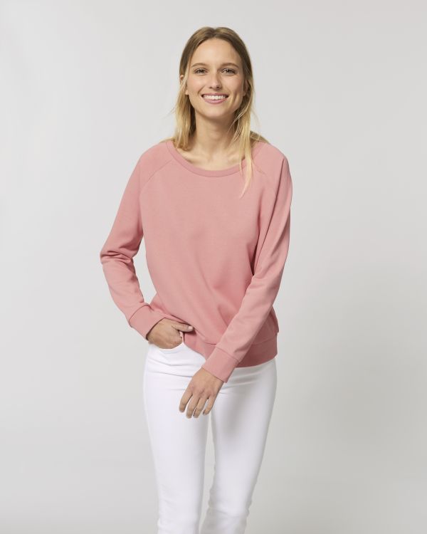 Crew neck sweatshirts Stella Dazzler in Farbe Canyon Pink