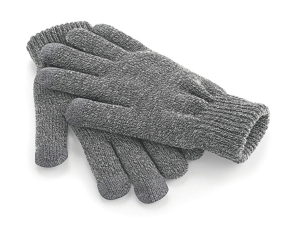  TouchScreen Smart Gloves in Farbe Heather Grey