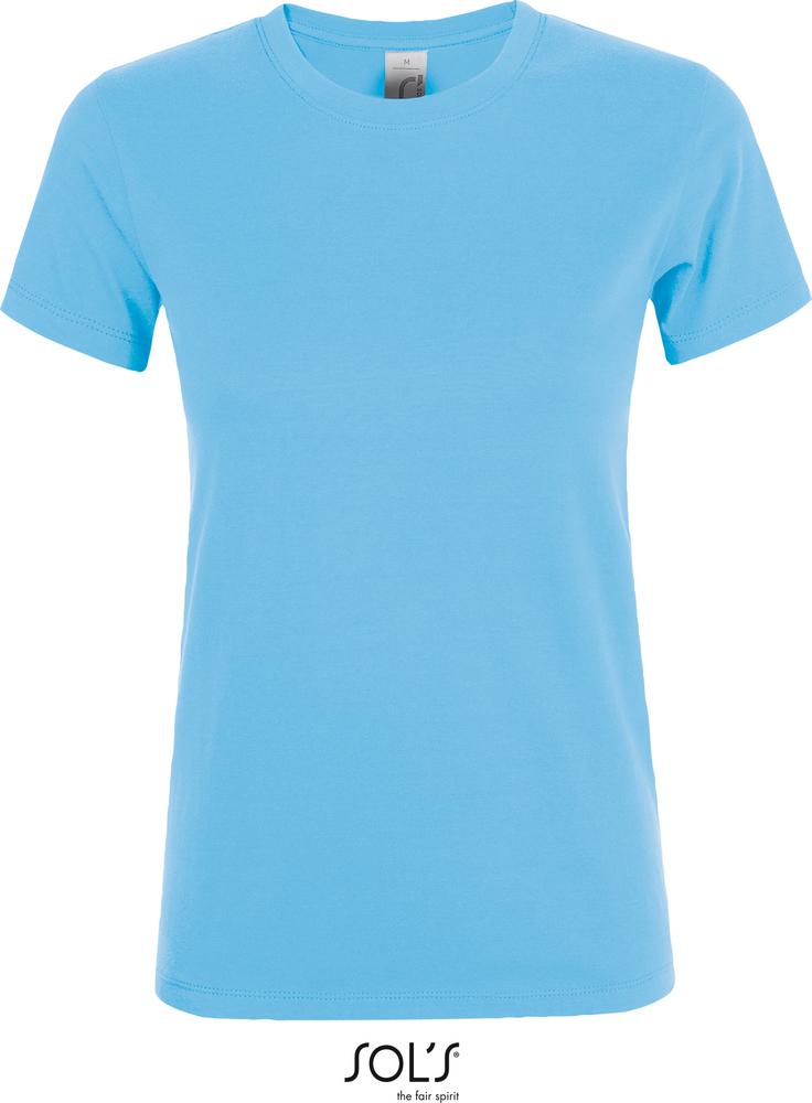 T-Shirt Regent Women Damen Rundhals T-Shirt in Farbe sky blue
