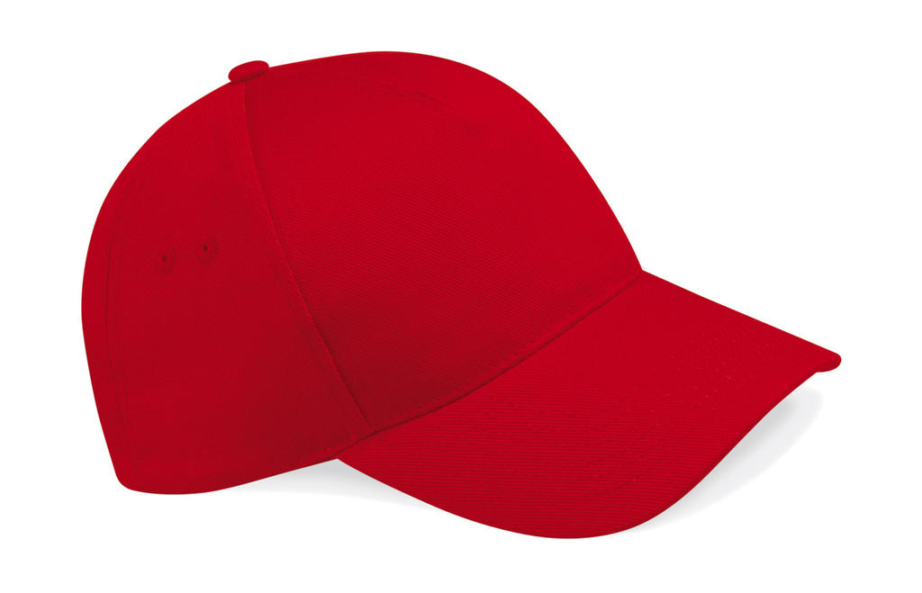  Ultimate 5 Panel Cap in Farbe Classic Red