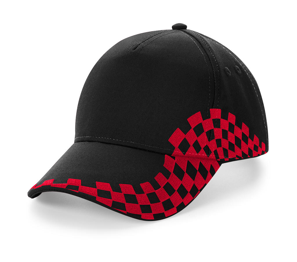  Grand Prix Cap in Farbe Black/Classic Red