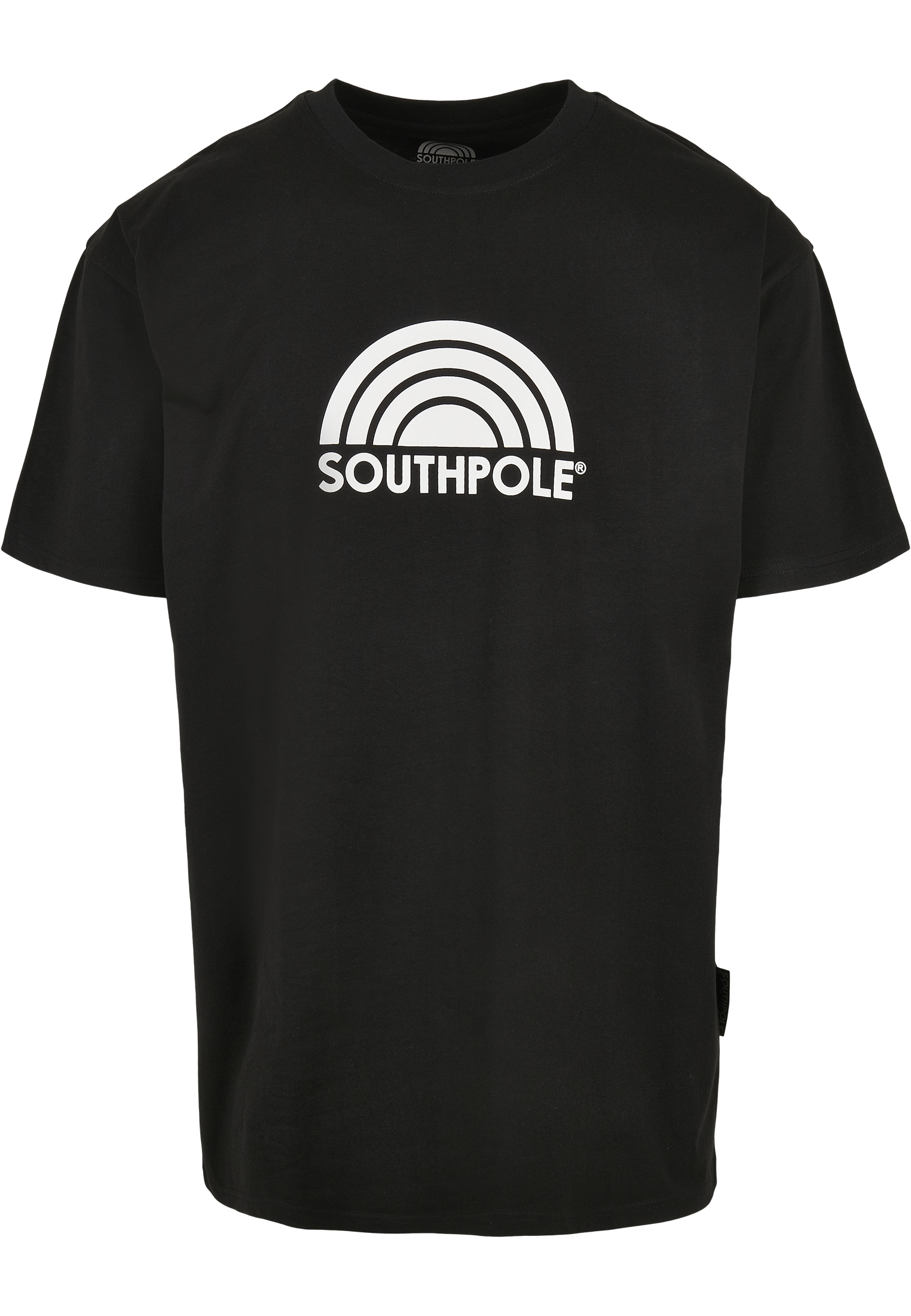 Nos Kollektion Southpole Logo Tee in Farbe black