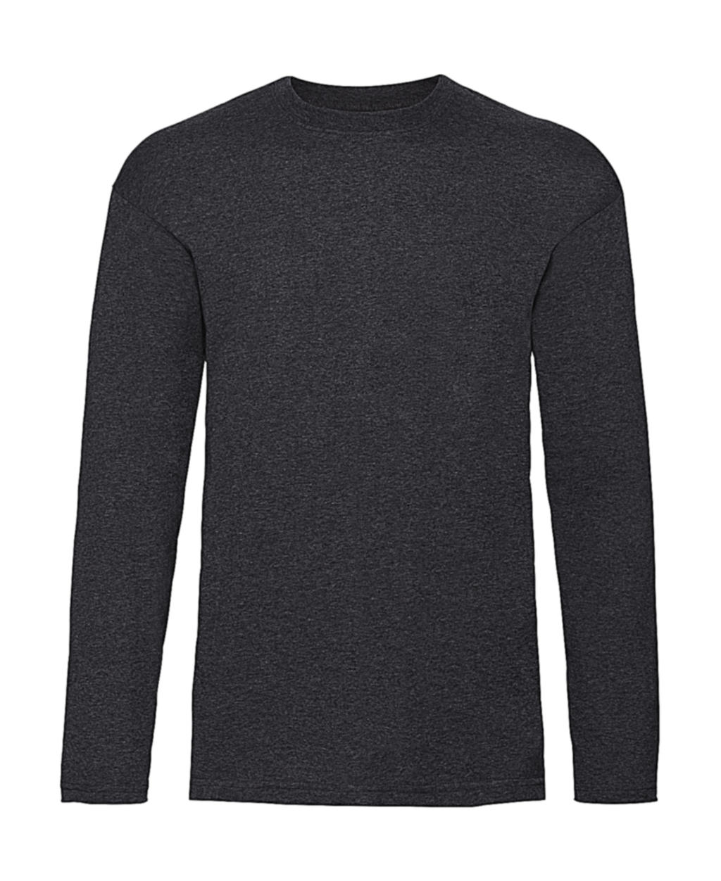  Valueweight LS T in Farbe Dark Heather Grey