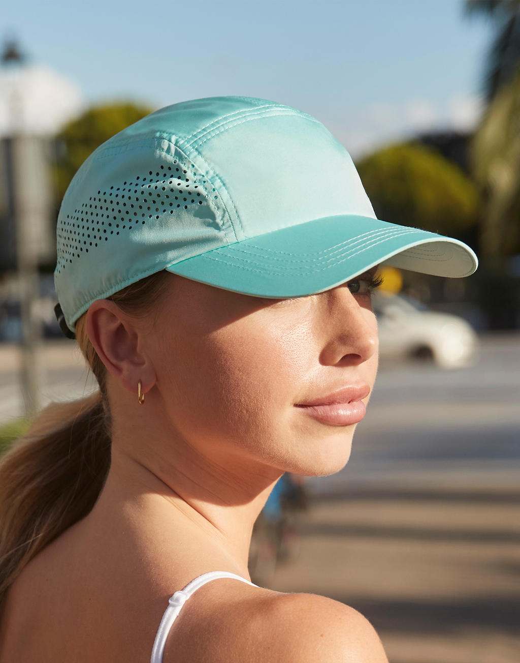  Technical Running Cap in Farbe White