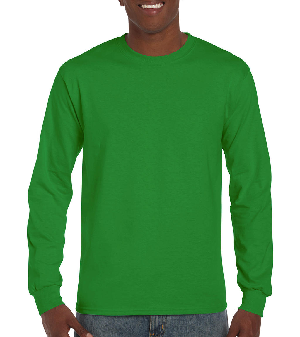  Ultra Cotton Adult T-Shirt LS in Farbe Irish Green