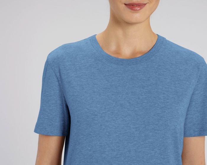 T-Shirt Creator in Farbe Mid Heather Blue