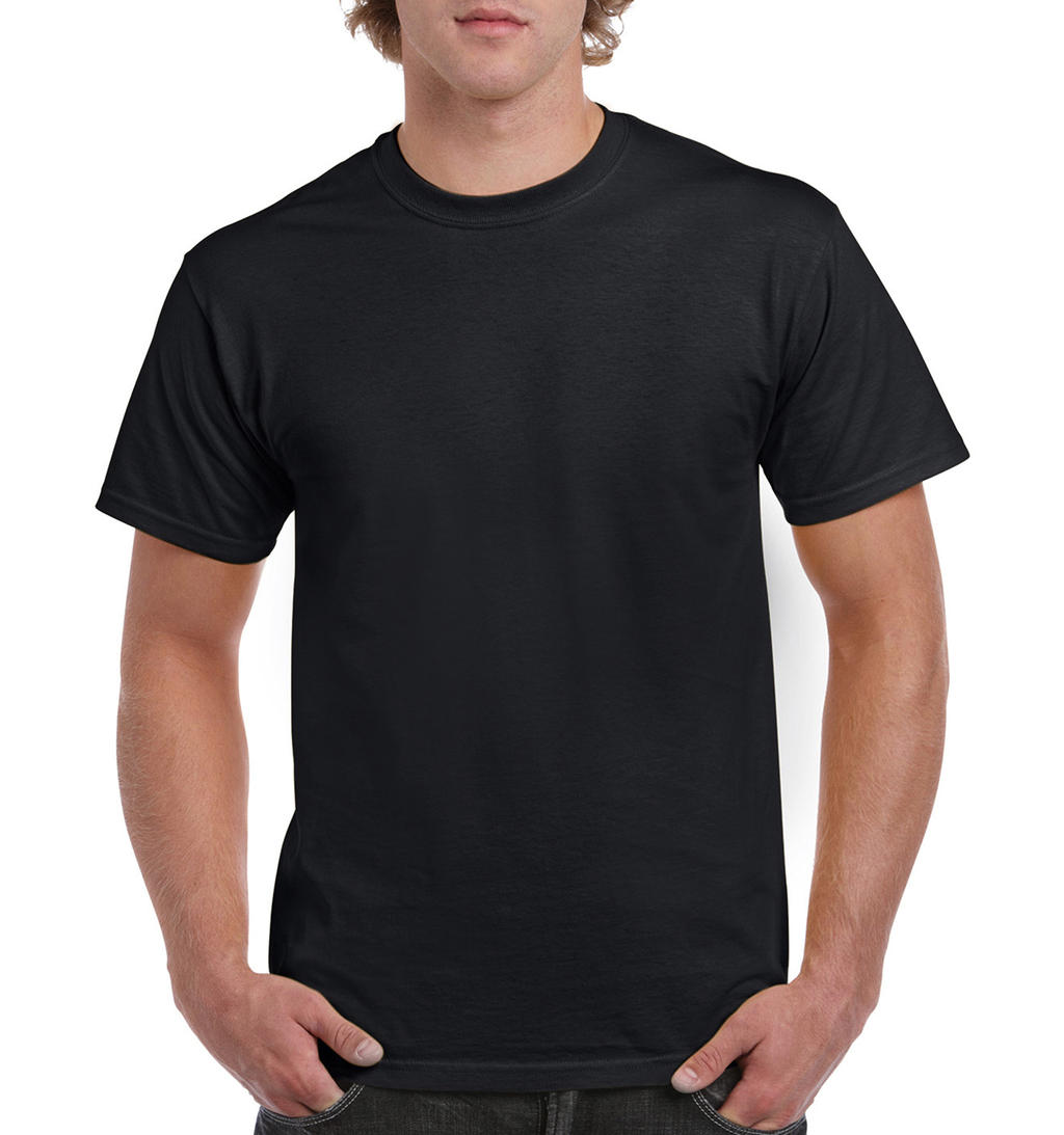  Heavy Cotton Adult T-Shirt in Farbe Black