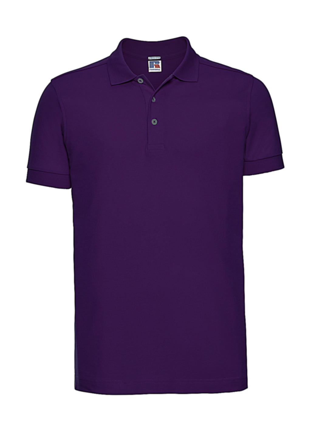  Mens Fitted Stretch Polo in Farbe Ultra Purple