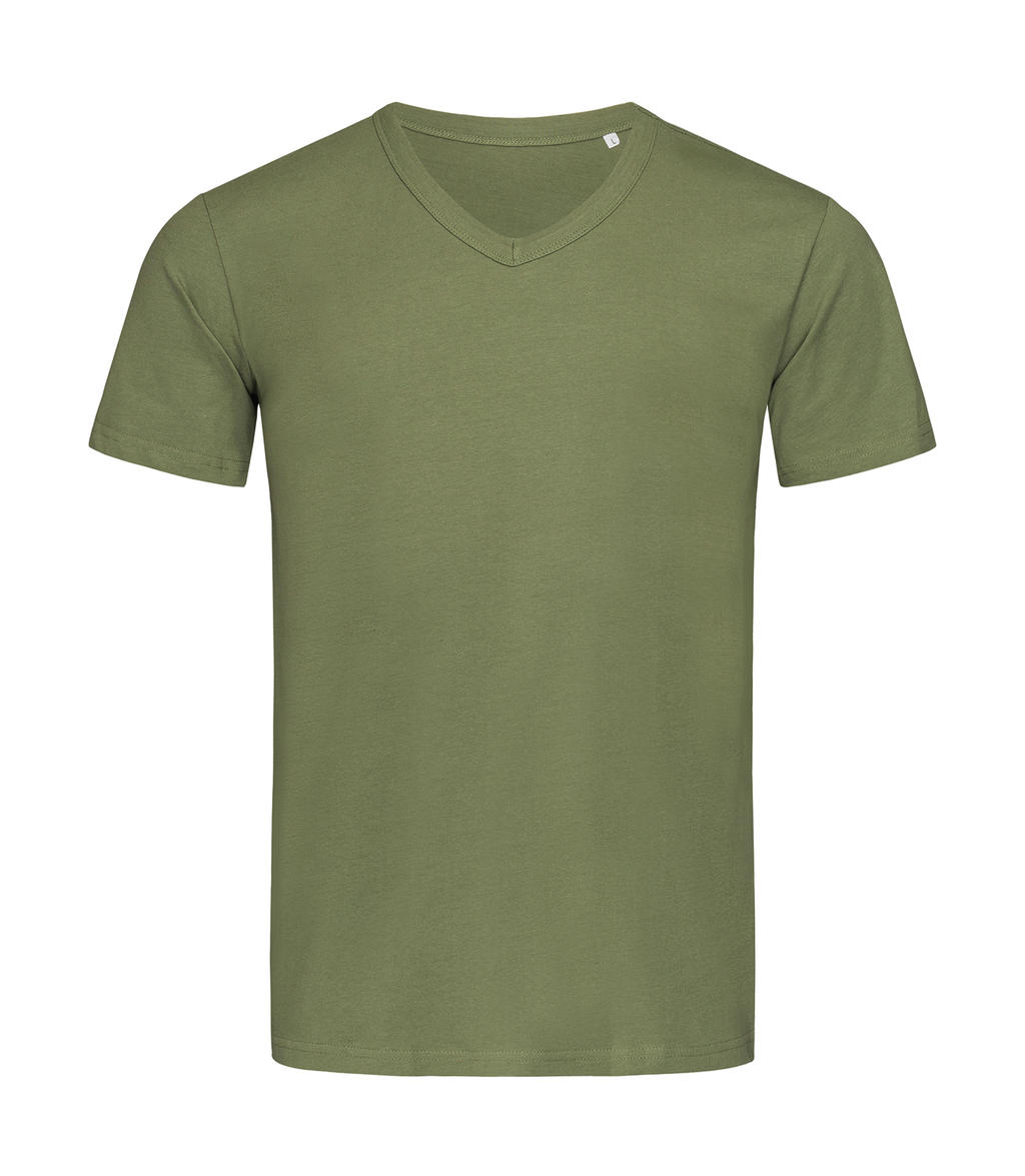  Ben V-Neck in Farbe Military Green
