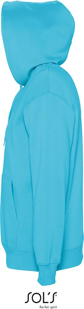 Sweatshirt Slam Unisex Kapuzen Sweatshirt in Farbe turquoise