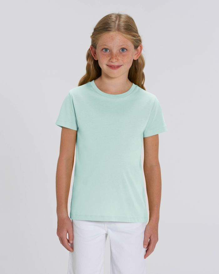 Kids T-Shirt Mini Creator in Farbe Caribbean Blue