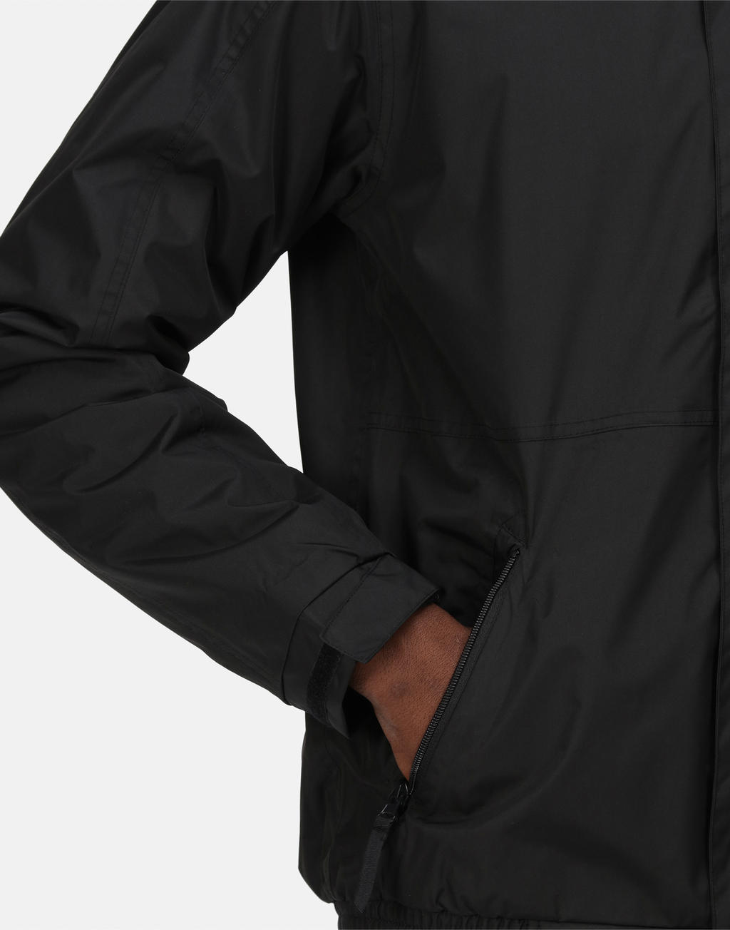  Eco Dover Jacket in Farbe Black/Ash