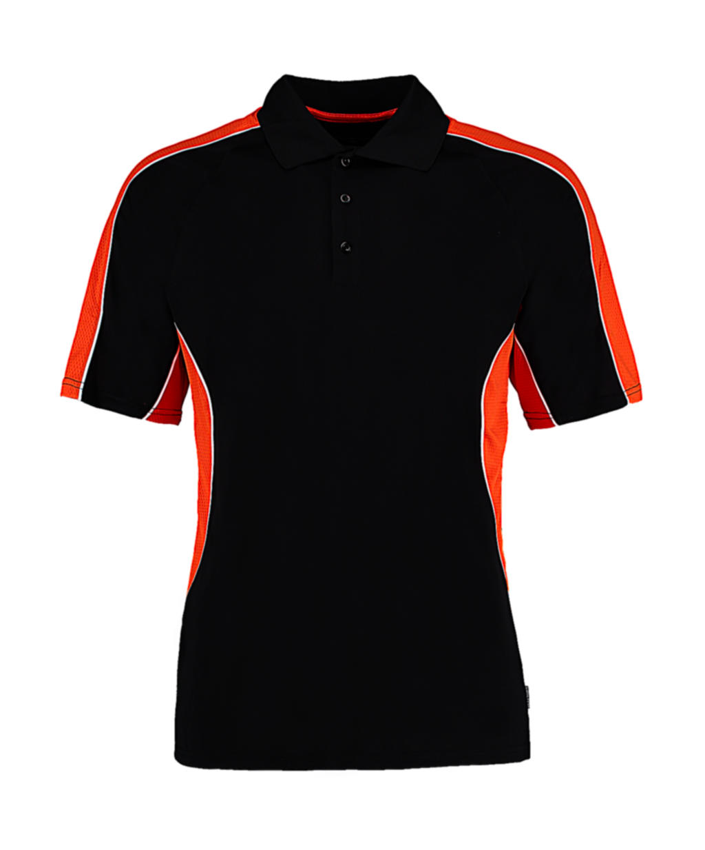  Classic Fit Cooltex? Contrast Polo Shirt in Farbe Black/Orange