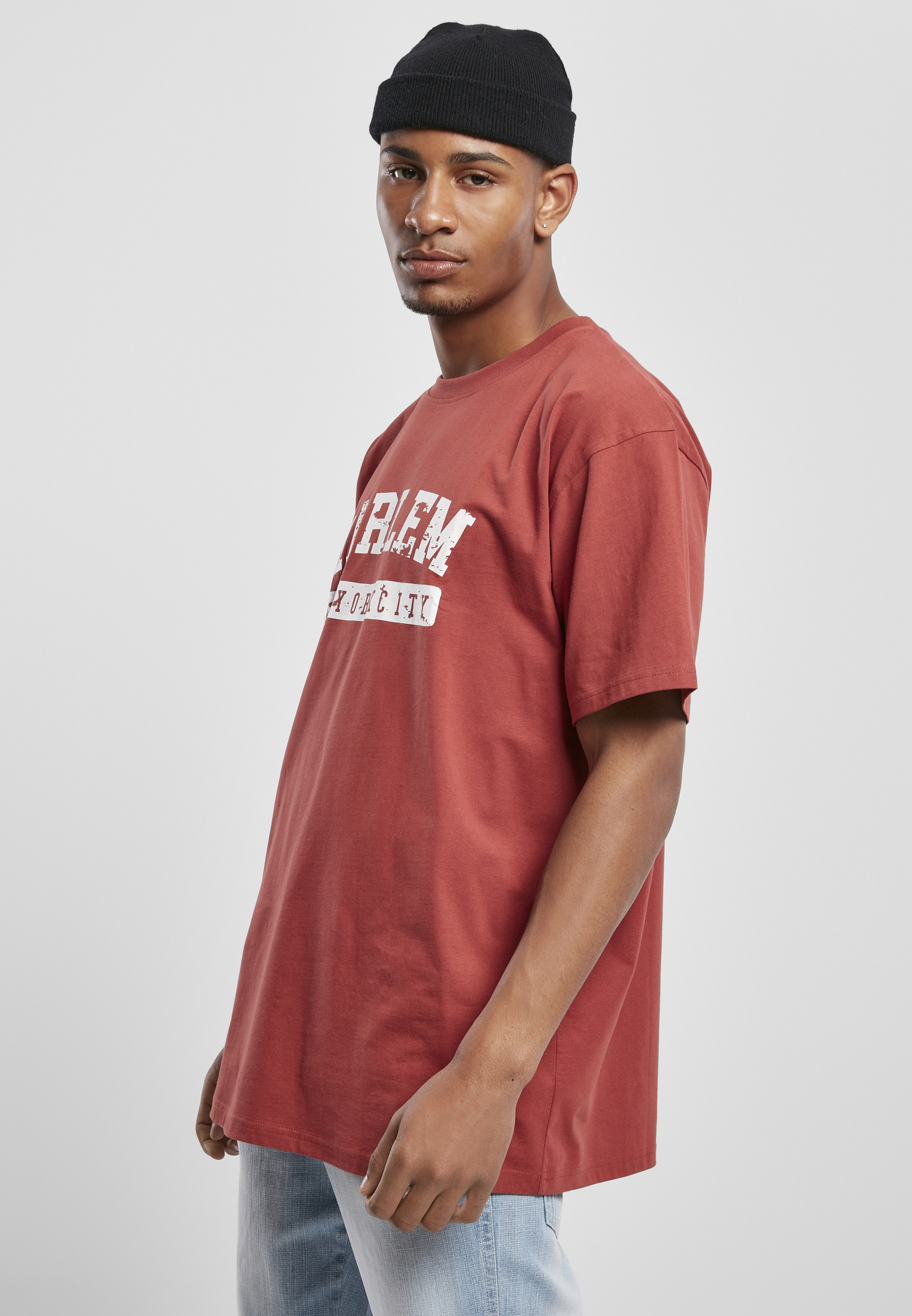 Saisonware Southpole Harlem Tee in Farbe brick red