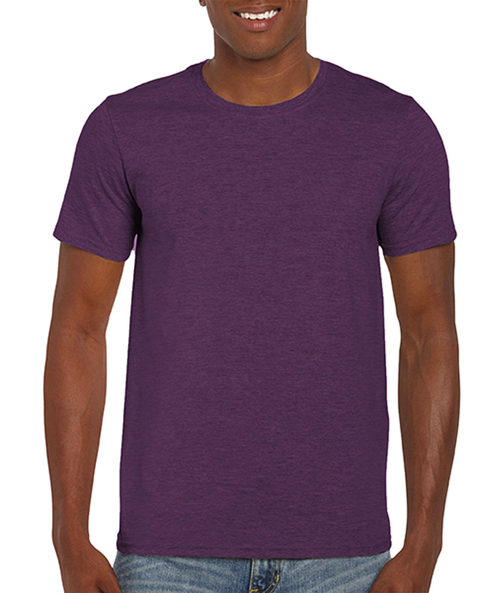  Softstyle? Ring Spun T-Shirt in Farbe Heather Aubergine