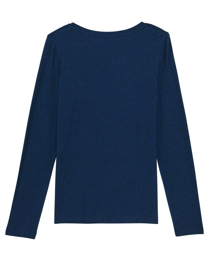 T-Shirt Stella Singer in Farbe Black Heather Blue