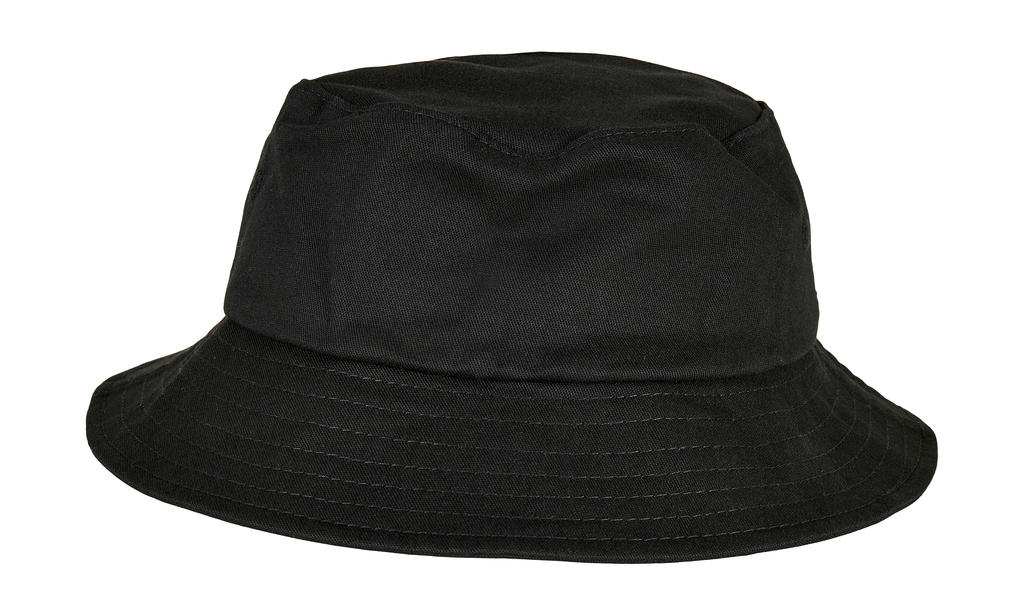 Flexfit Cotton Twill Bucket Hat Kids in Farbe Black