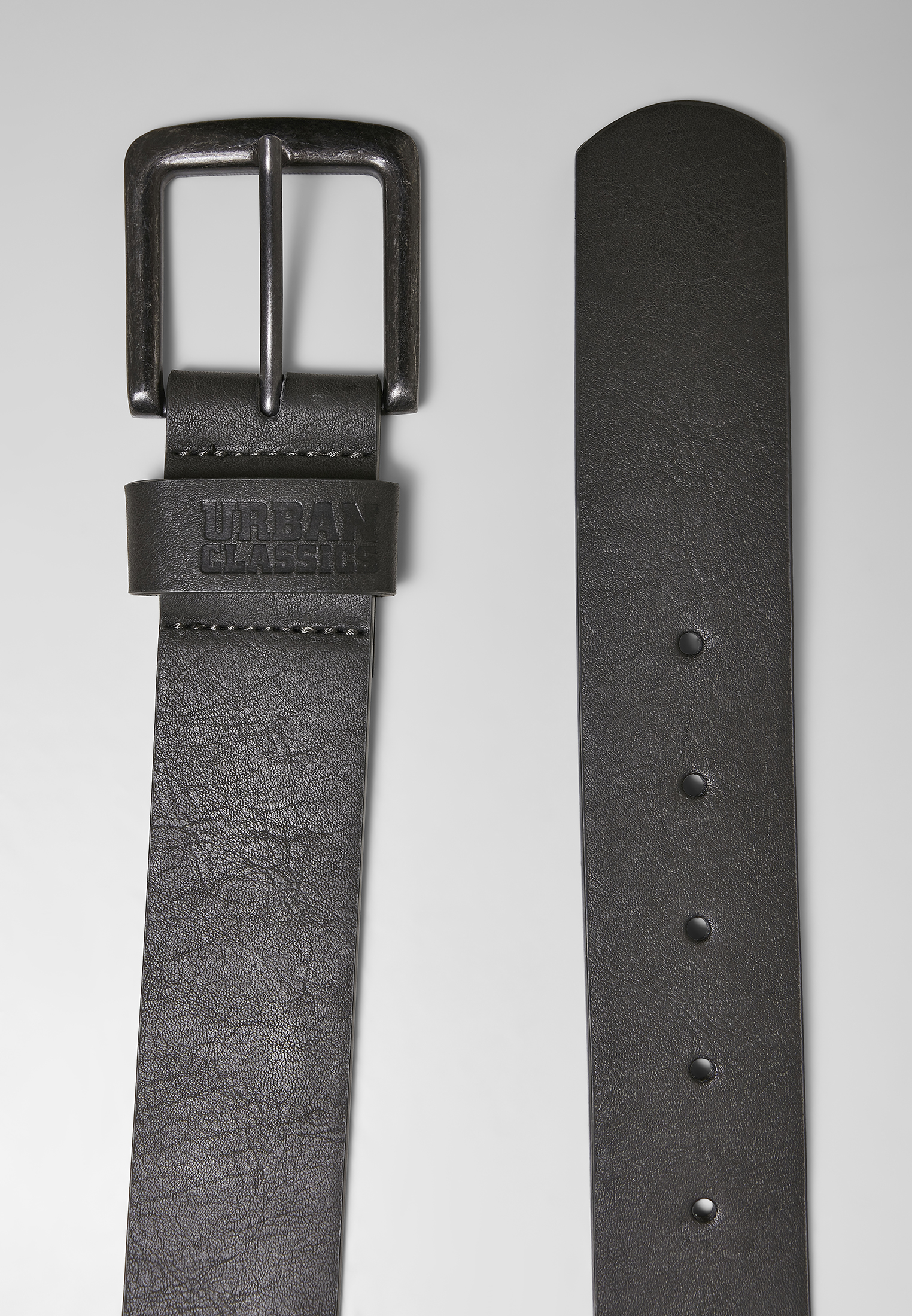 G?rtel Leather Imitation Belt in Farbe darkgrey