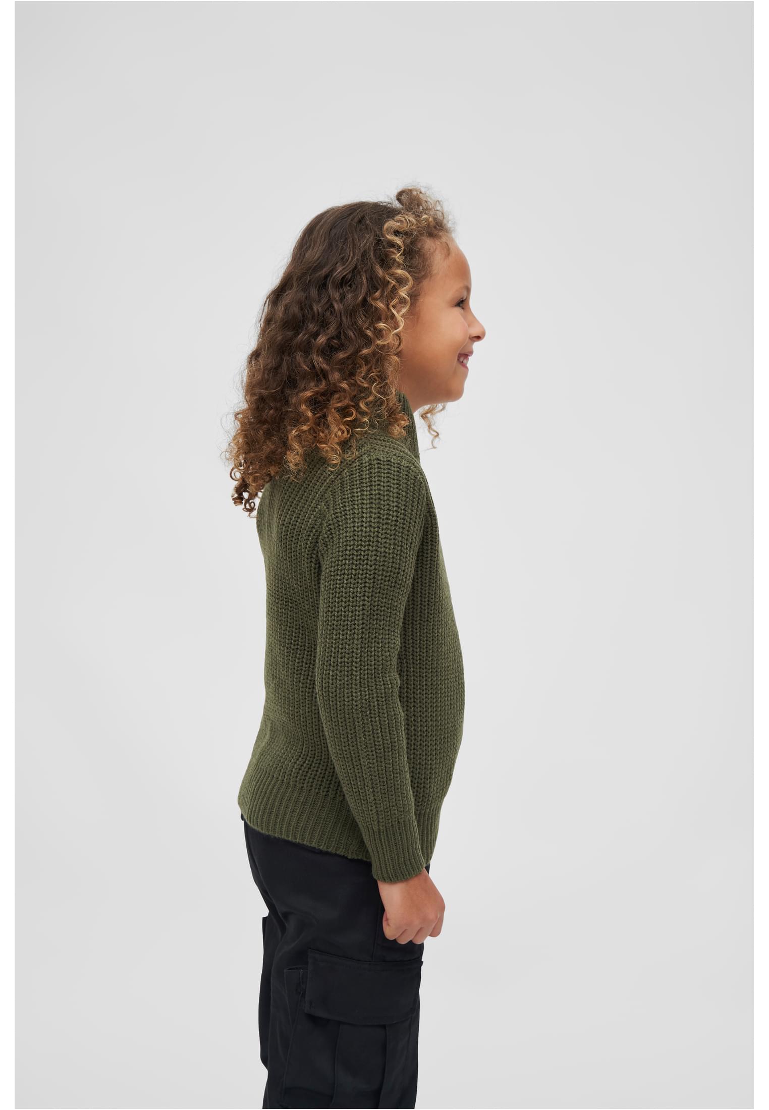Pullover Kids Marine Troyer Pullover in Farbe olive