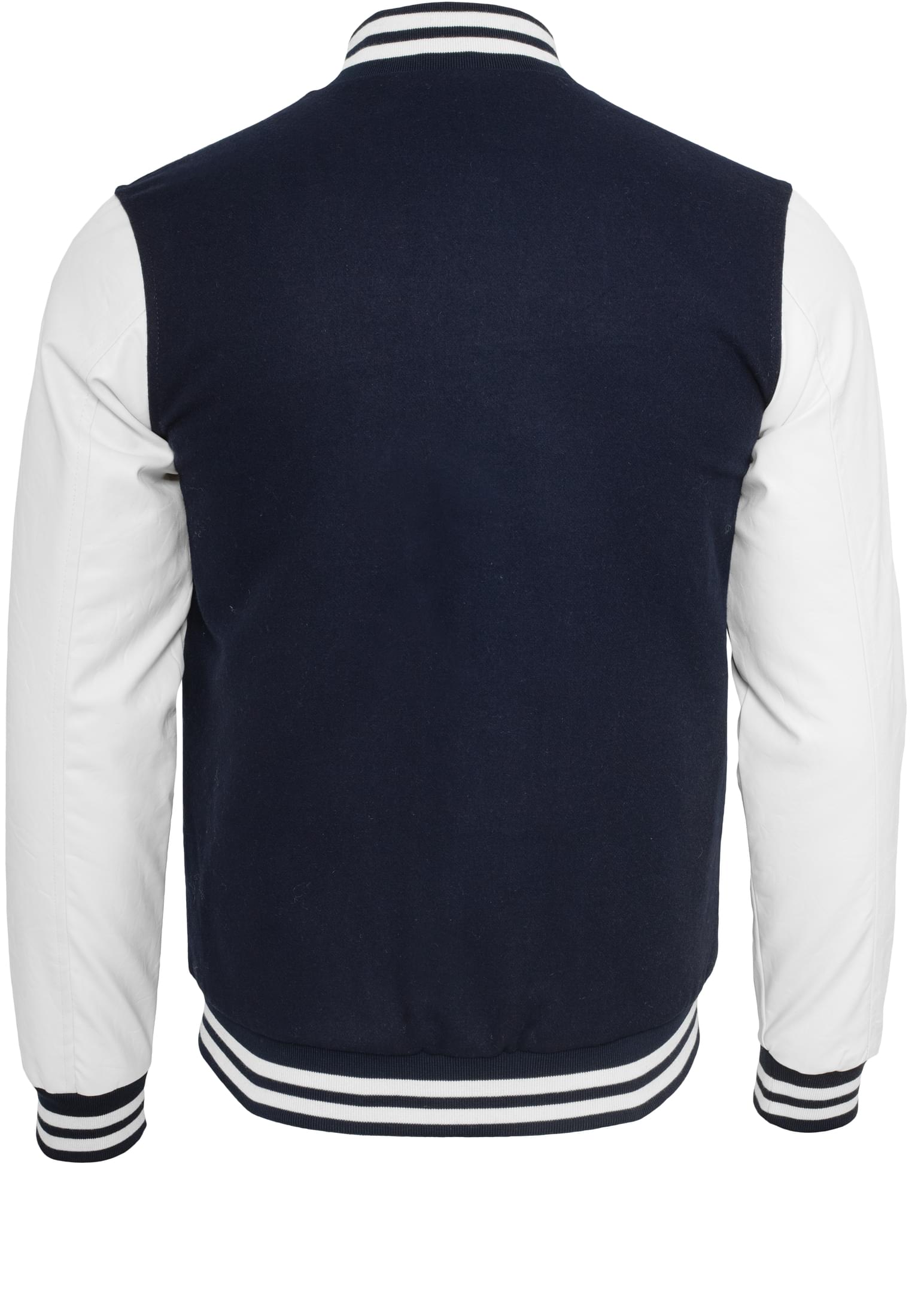 College Jacken Oldschool College Jacket in Farbe nvy/wht