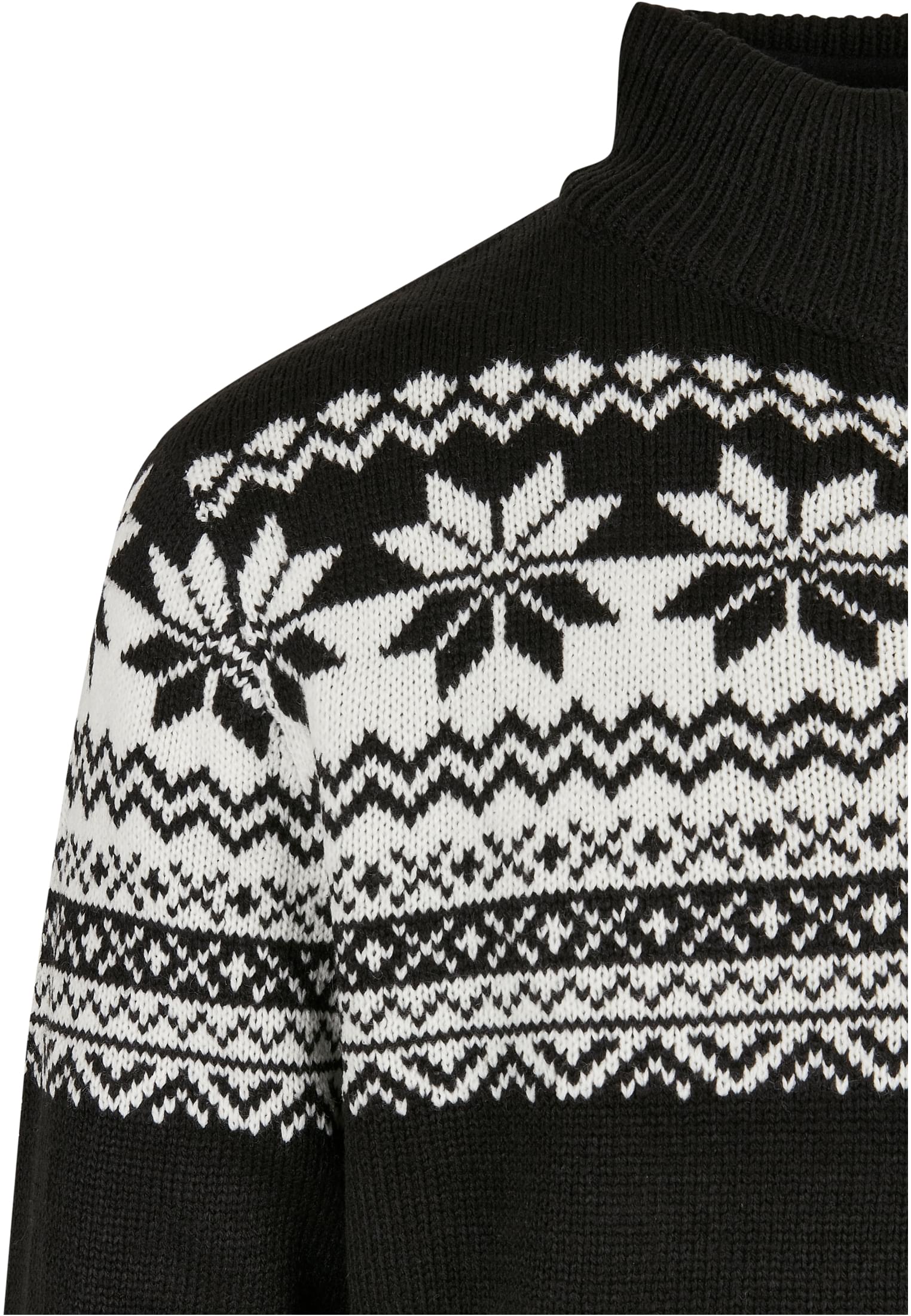 Pullover Troyer Norweger in Farbe black