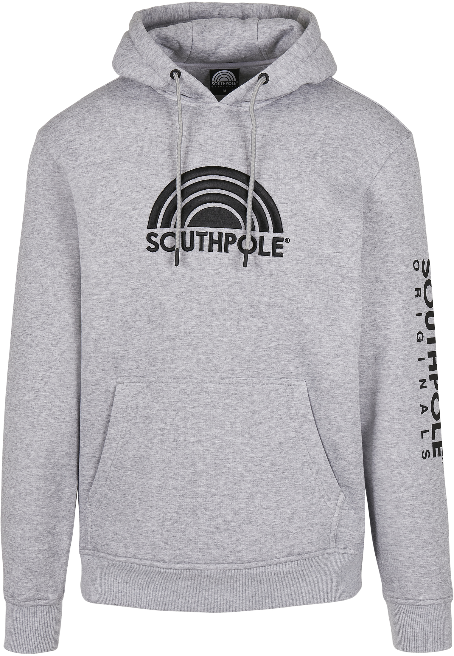 Saisonware Southpole Halfmoon Hoody in Farbe h.grey