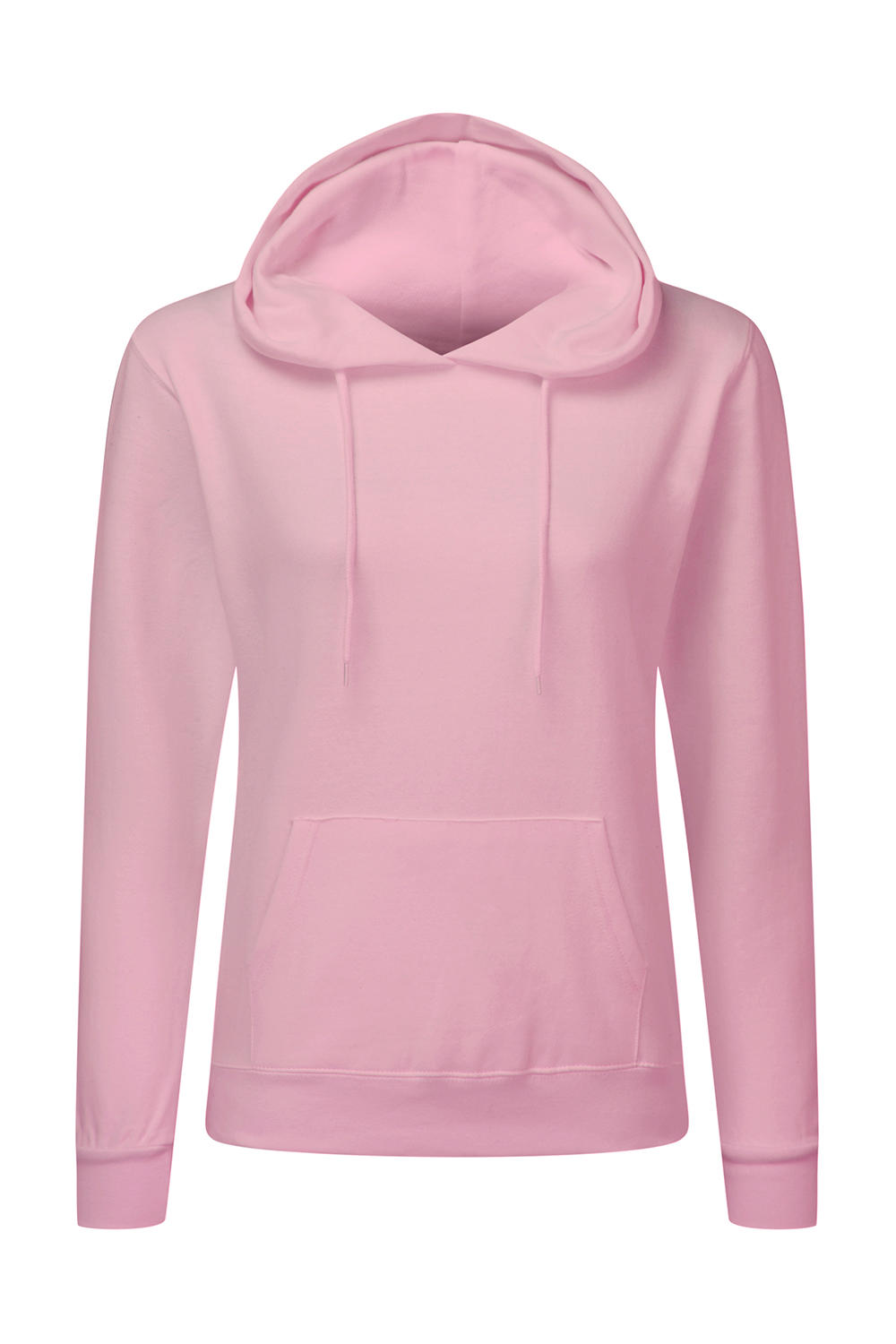  Ladies Hooded Sweatshirt in Farbe Pink