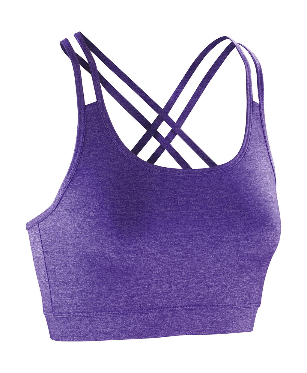  Fitness Womens Crop Top in Farbe Lavender